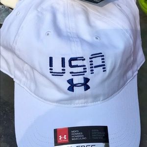 Under Armour UA Free Fit Hat NWT. White (USA)